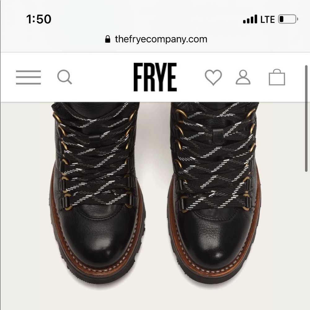 Frye Alta hiker boot size 8